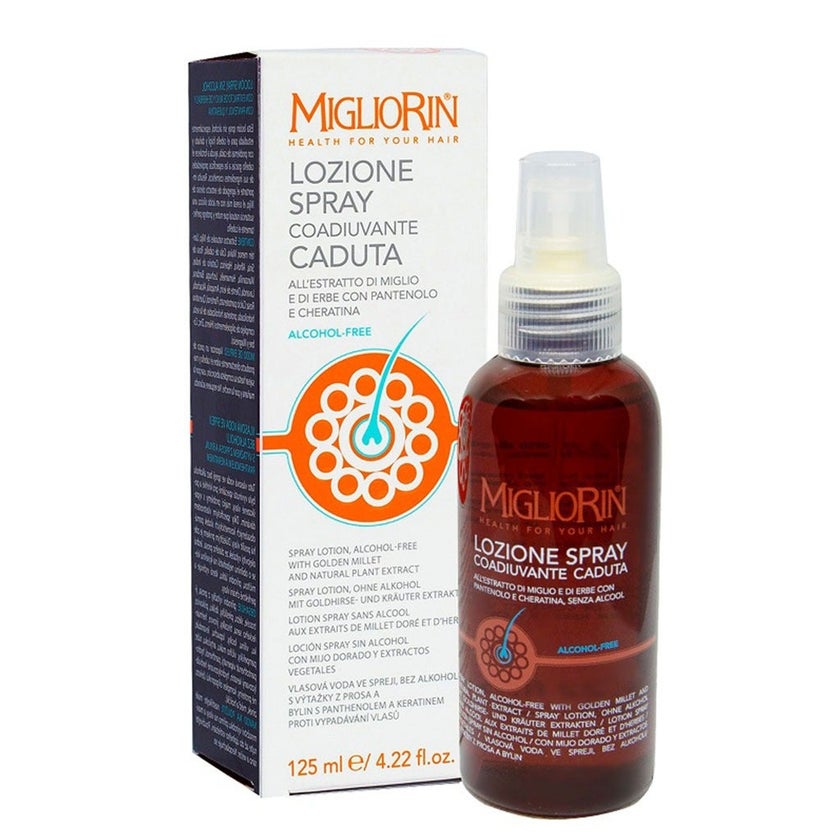 Migliorin Anti-Hair loss Phials 10ml 10's + Alcohol Free Hair Spray 125ml Anti-Hair Loss - PROMO PACK