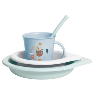 Suavinex Into the Forest Toddler Feeding 4 Piece Set For Baby Boys