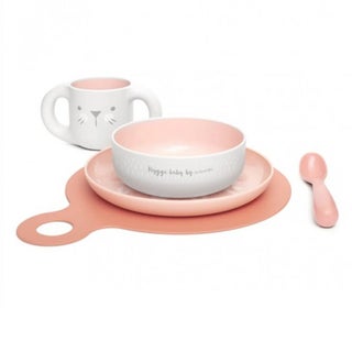 Suavinex Hygge Baby Toddler Feeding 5 Piece Set For 6 Months+ Baby Girl