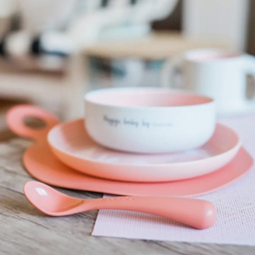 Suavinex Hygge Baby Toddler Feeding 5 Piece Set For 6 Months+ Baby Girl