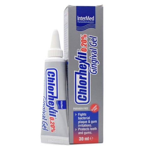 InterMed Chlorhexil 0.20% Oral Antiseptic Gingival Gel 30ml