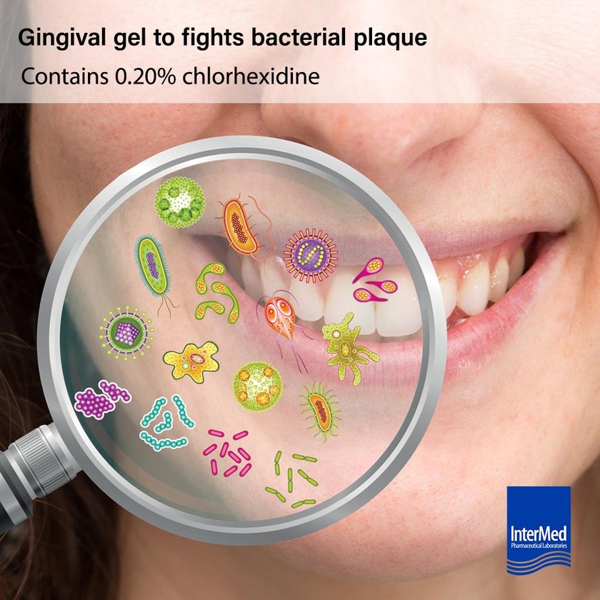 InterMed Chlorhexil 0.20% Oral Antiseptic Gingival Gel 30ml