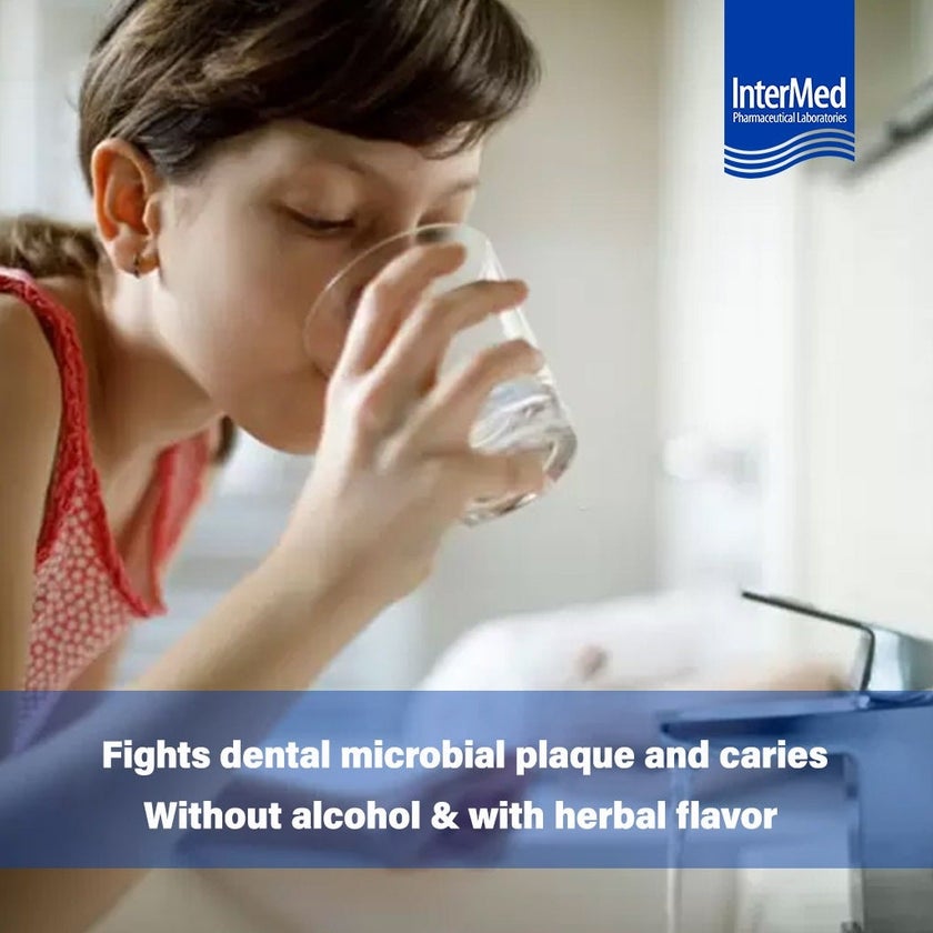 InterMed Chlorhexil-F Alcohol Free Fluoride Mouthwash Solution 250ml