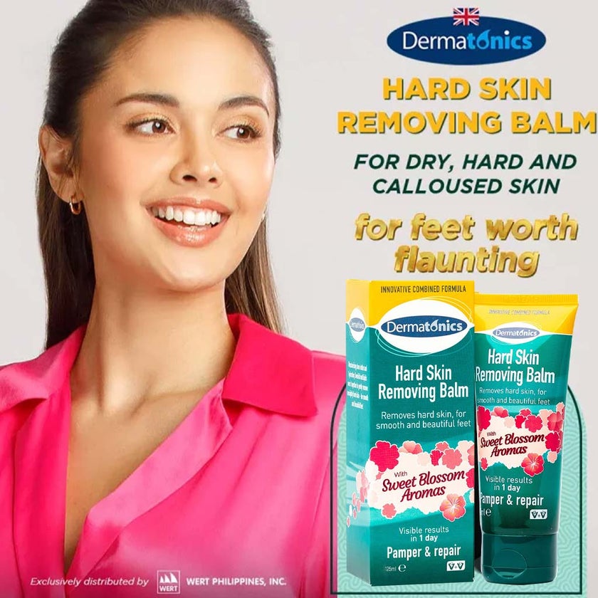 Dermatonics Hard Skin Removing Balm With Sweet Blossom Aromas 125ml