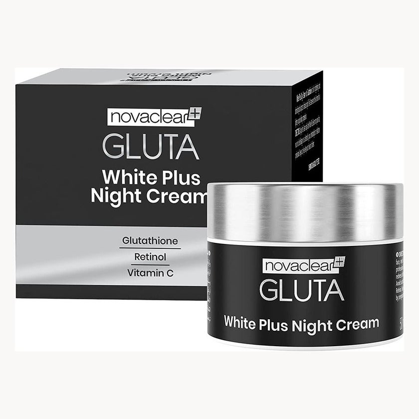 Novaclear Gluta White Plus Facial Night Cream For pigmentation and dark spots 50ml