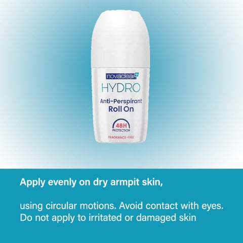 Novaclear Hydro Fragrance Free Anti-Perspirant Roll-On 50ml