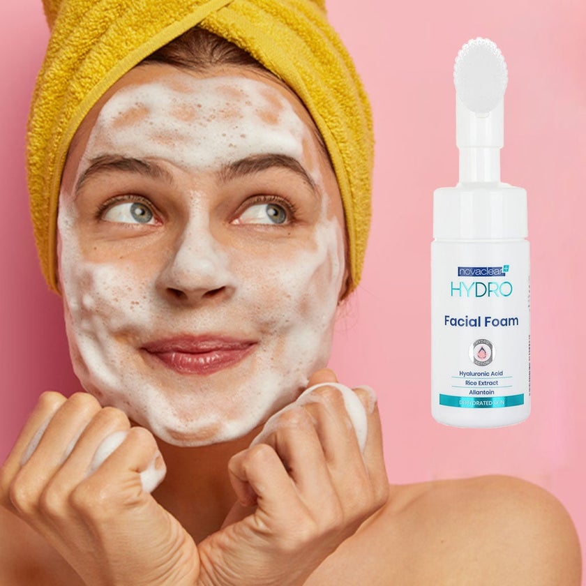 Novaclear Hydro Cleansing Facial Foam For dehydrated skin 100ml