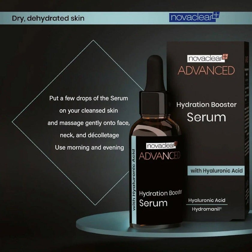 Novaclear Advanced Hydration Booster Facial Serum With Hyaluronic Acid 30ml