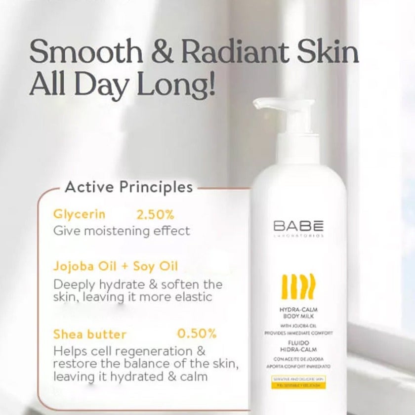 Babe Hydra-Calm Body Milk 500ml