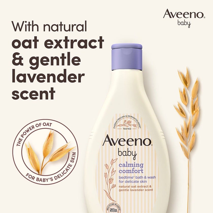 Aveeno Baby Calming Bedtime Comfort Bath And Wash For Delicate Skin 250ml