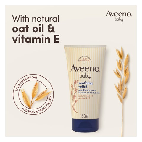 Aveeno Baby Soothing Relief Emollient Cream - 150ml