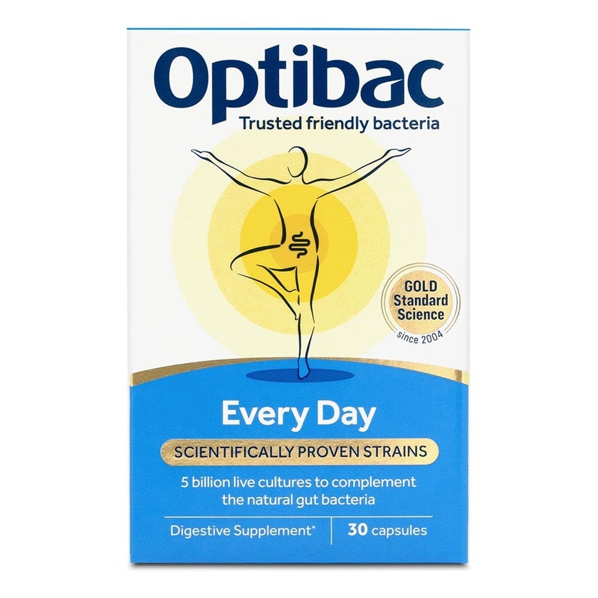 Optibac Every Day Probiotics Digestive Capsules, Pack of 30's