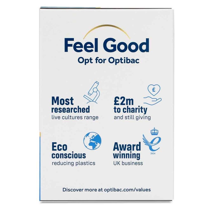 Optibac Every Day Probiotics Digestive Capsules, Pack of 30's