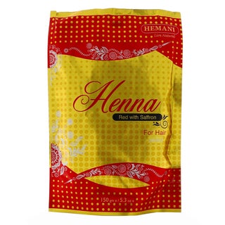Hemani Henna Red Powder With Saffron 150g
