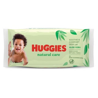 Huggies Natural Care Baby Wet Wipes With Aloe Vera, Pack of 56's