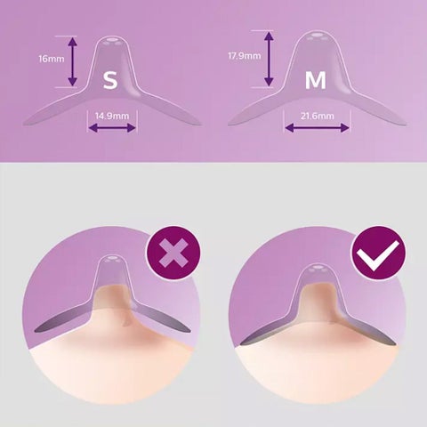 Philips Avent Nipple Shield For Mom - Small, Pack of 2's SCF153/01