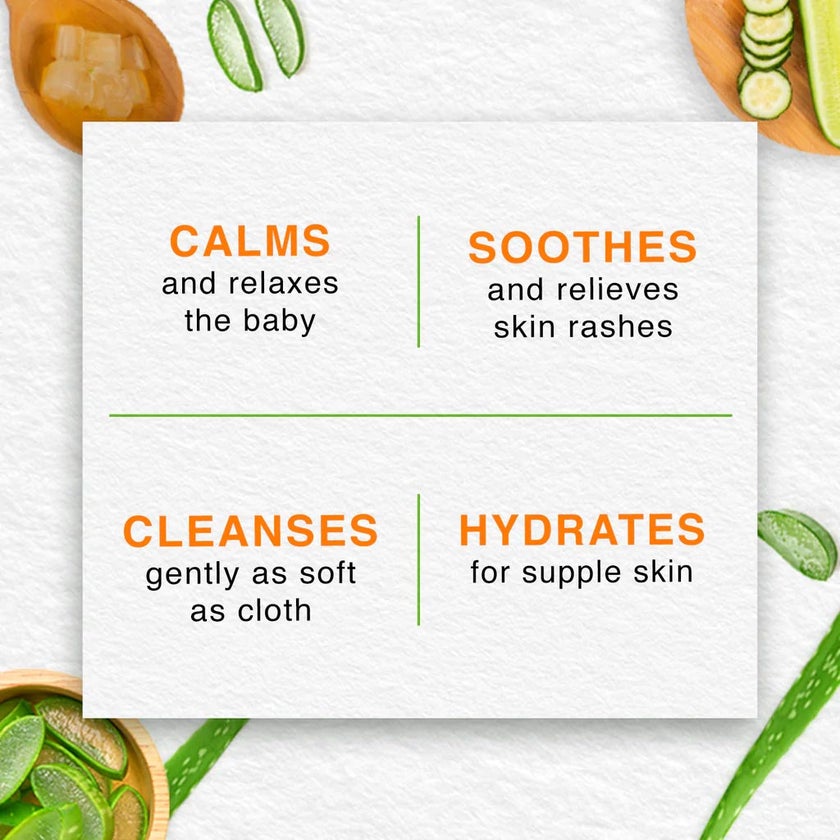 Himalaya Soothing & Protecting Baby Wipes 56's Pack of 4's