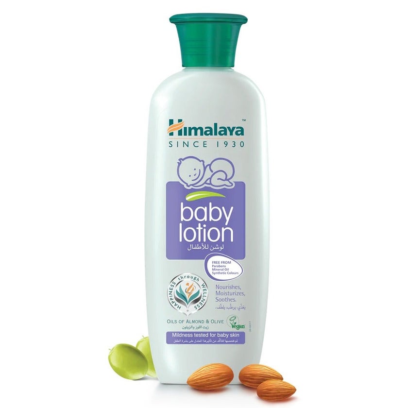 Himalaya Baby Lotion With Olive And Almond Oil 400ml + 200ml FREE PROMO PACK