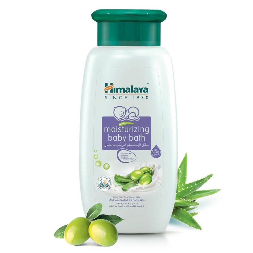 Himalaya Moisturizing Baby Bath With Olive Oil & Aloe Vera 400ml