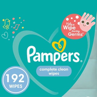 Pampers Complete Clean Baby Wet Wipes, Pack of 192's