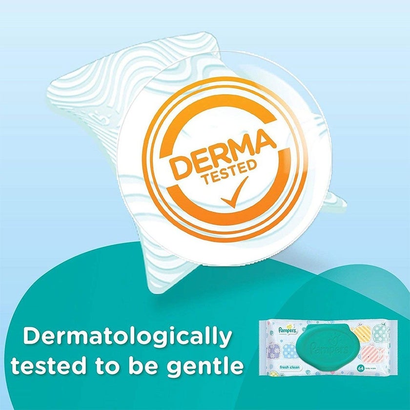 Pampers Complete Clean Baby Wet Wipes, Pack of 192's