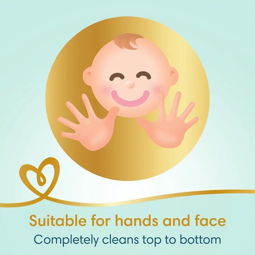 Pampers Sensitive Baby Wet Wipes, Pack of 224's