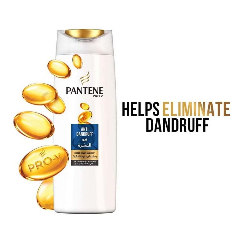 Pantene Pro-V Anti-Dandruff 2-In-1 Shampoo + Conditioner 600ml