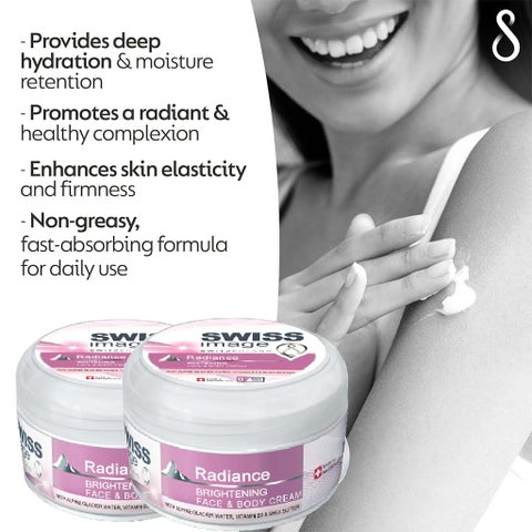 Swiss Image Radiance Brightening Face & Body Cream 200ml