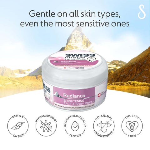 Swiss Image Radiance Brightening Face & Body Cream 200ml