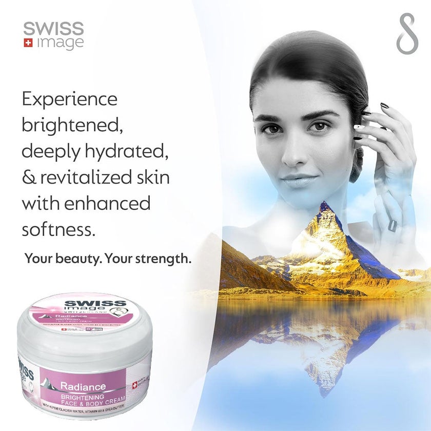 Swiss Image Radiance Brightening Face & Body Cream 200ml
