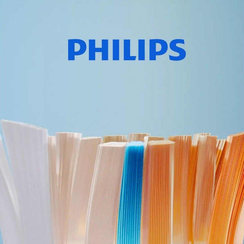 Philips Sonicare A3 Premium All-In-One Standard sonic toothbrush heads, Black Brush Heads HX9092/96, Pack of 2's