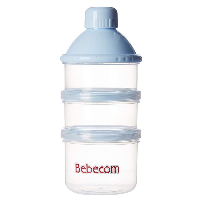 Bebecom Three Layers Milk Powder Case, Assorted Colours