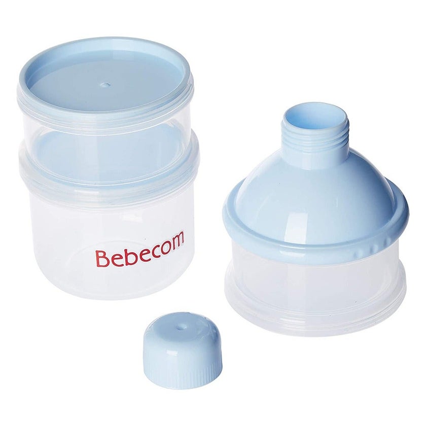 Bebecom Three Layers Milk Powder Case, Assorted Colours
