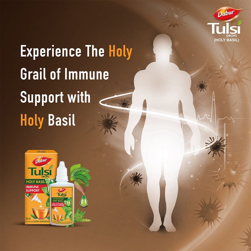 Dabur 100% Ayurvedic Tulsi Drops Immunity Booster 30ml