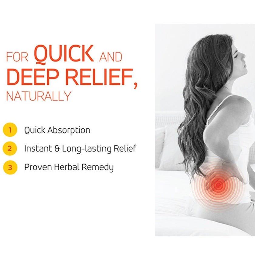 Dabur Rapidex Muscle Pain Relief Spray With Oil Of Wintergreen & Menthol 150ml