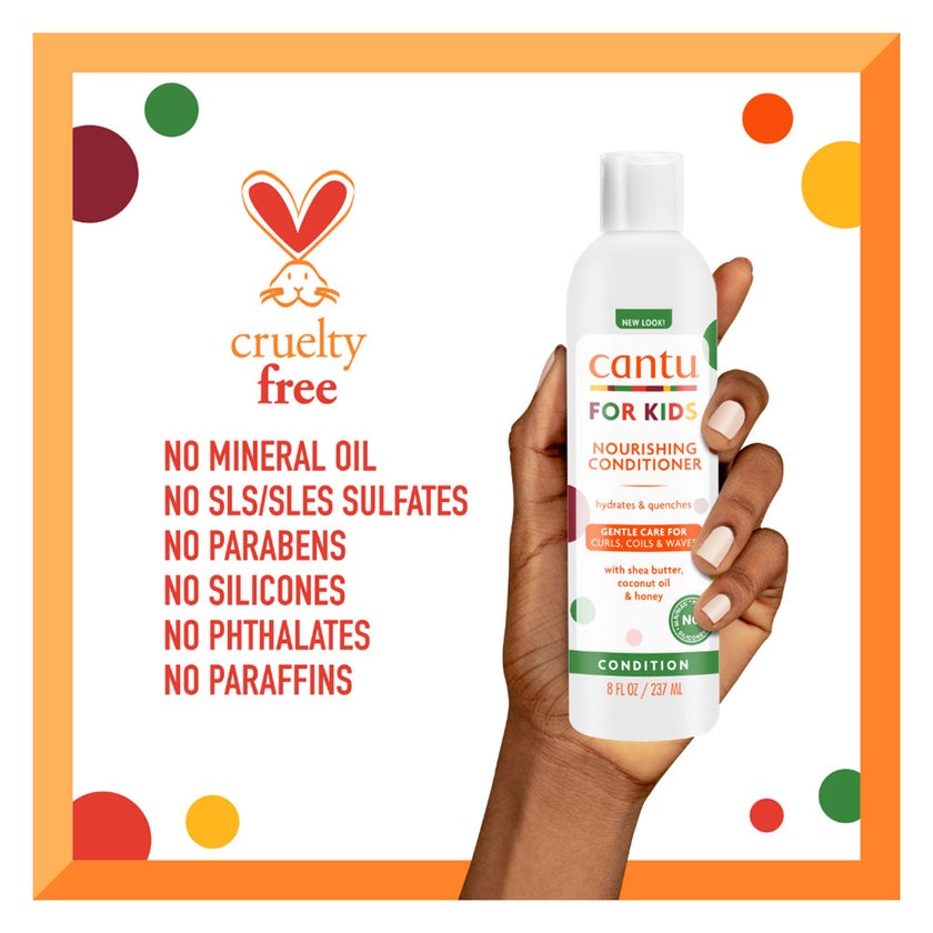 Cantu Care For Kids Paraben & Sulfate-free Nourishing Conditioner 237ml