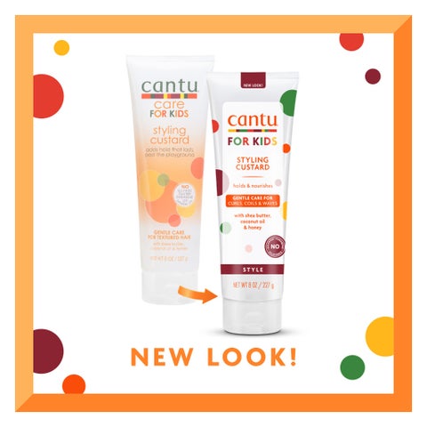 Cantu Care For Kids Paraben & Sulfate-free Styling Custard Cream 227g