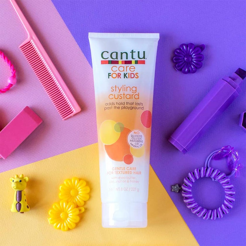 Cantu Care For Kids Paraben & Sulfate-free Styling Custard Cream 227g