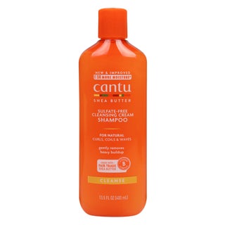 Cantu Natural Hair Sulfate Free Cleansing Cream Shampoo With Shea Butter 400ml