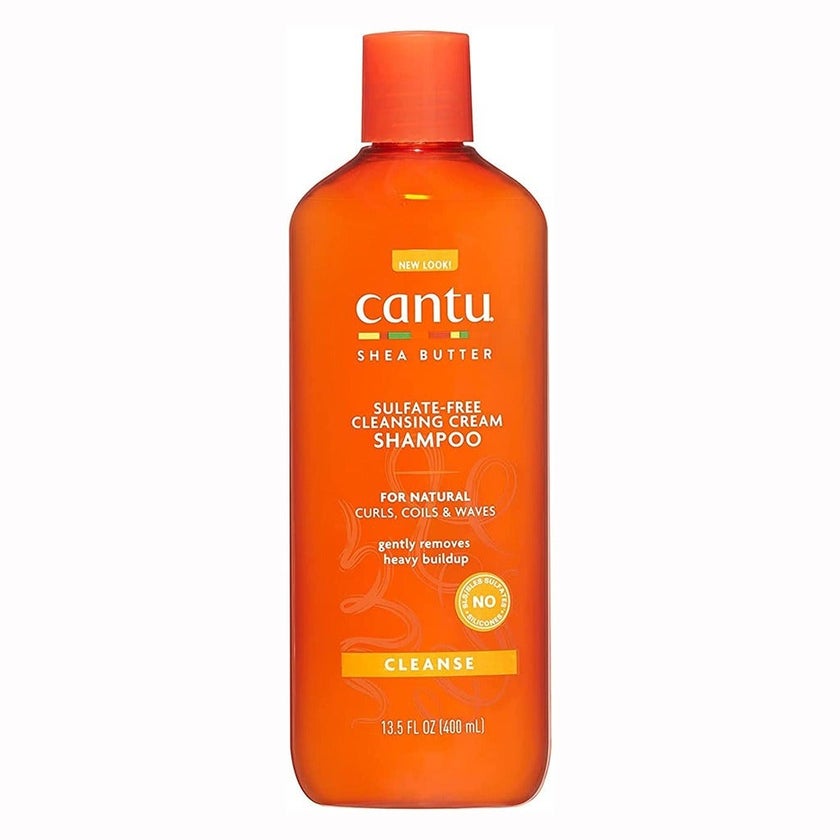 Cantu Natural Hair Sulfate Free Cleansing Cream Shampoo With Shea Butter 400ml