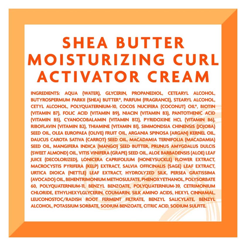 Cantu Natural Hair Moisturizing Curl Activator Cream With Shea Butter 355ml