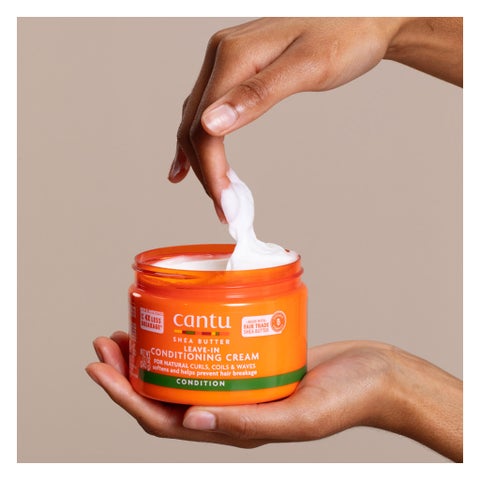 Cantu Natural Hair Leave-In Conditioning Cream With Shea Butter 340g