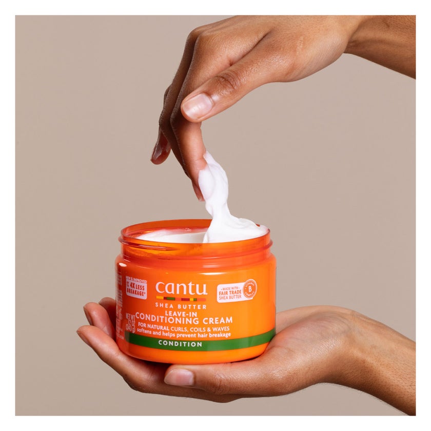Cantu Natural Hair Leave-In Conditioning Cream With Shea Butter 340g