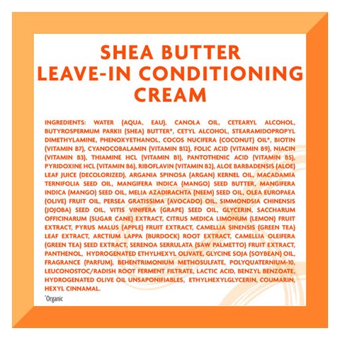Cantu Natural Hair Leave-In Conditioning Cream With Shea Butter 340g