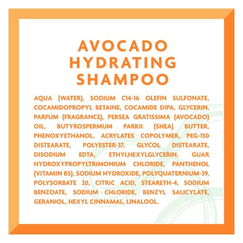 Cantu Avocado Oil & Shea Butter Hydrating Shampoo For Dry & Brittle Hair 400ml