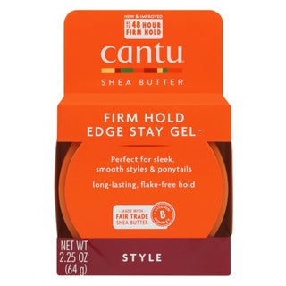Cantu Natural Hair Extra Hold Edge Stay Hair Gel With Shea Butter 64g