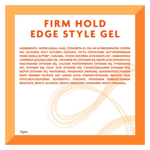 Cantu Natural Hair Extra Hold Edge Stay Hair Gel With Shea Butter 64g