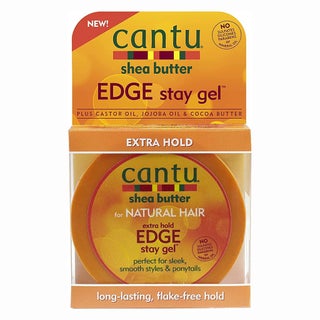 Cantu Natural Hair Extra Hold Edge Stay Hair Gel With Shea Butter 64g
