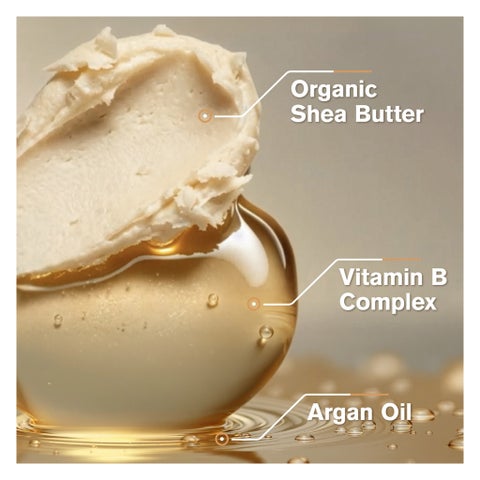 Cantu Argan Oil Leave-In Conditioning Repair Cream For Damaged Hair 453g