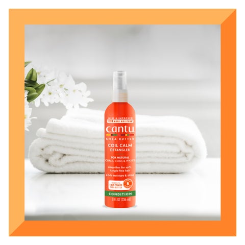 Cantu Natural Hair Coil Calm Detangler Spray With Shea Butter 236